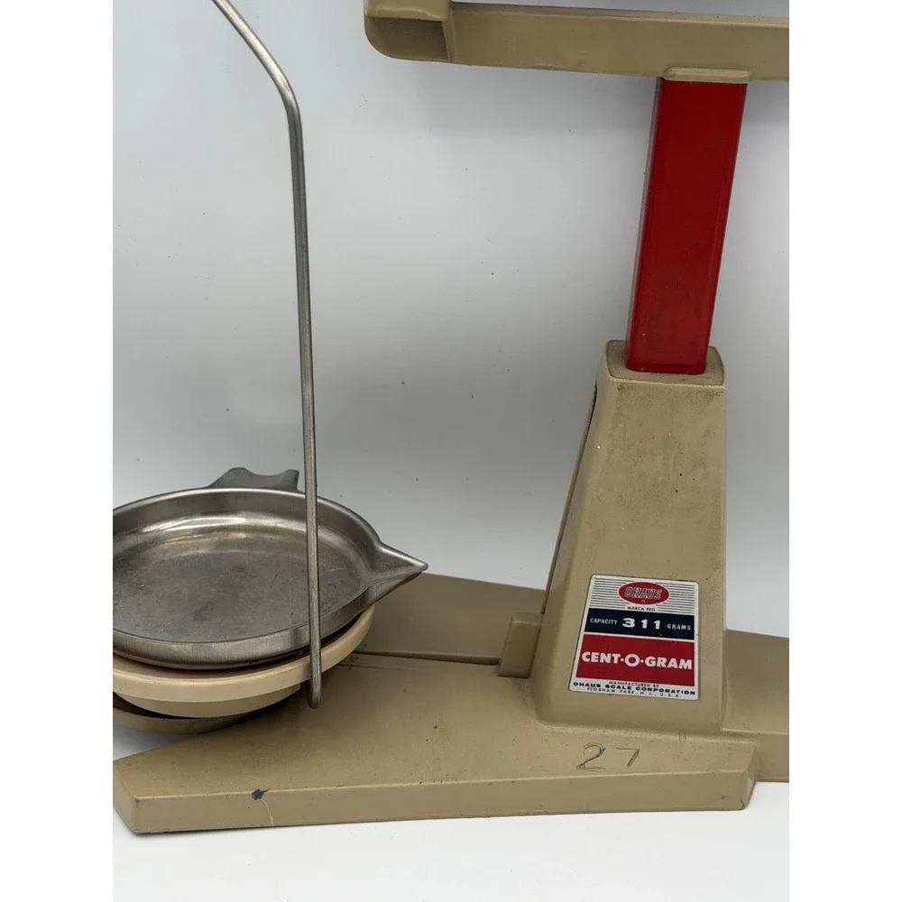 Ohaus Cent-O-Gram 311g Mechanical Triple Beam Balance Scale Vintage USA